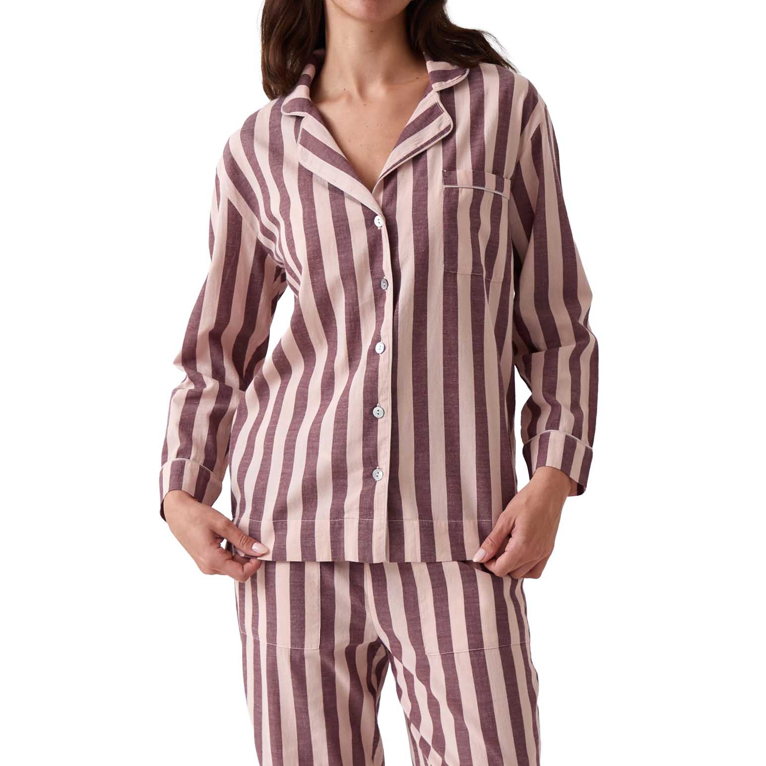 Wallace Cotton Tula Yarn Dyed PJ Shirt